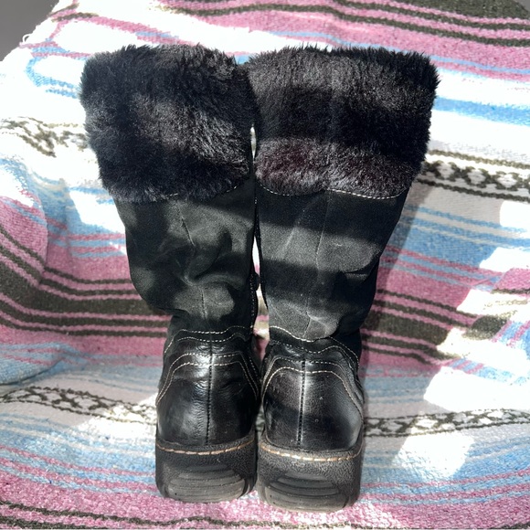 👞Bear Traps Bethany leather upper faux lined zip up boots size 7.5 - Picture 5 of 10